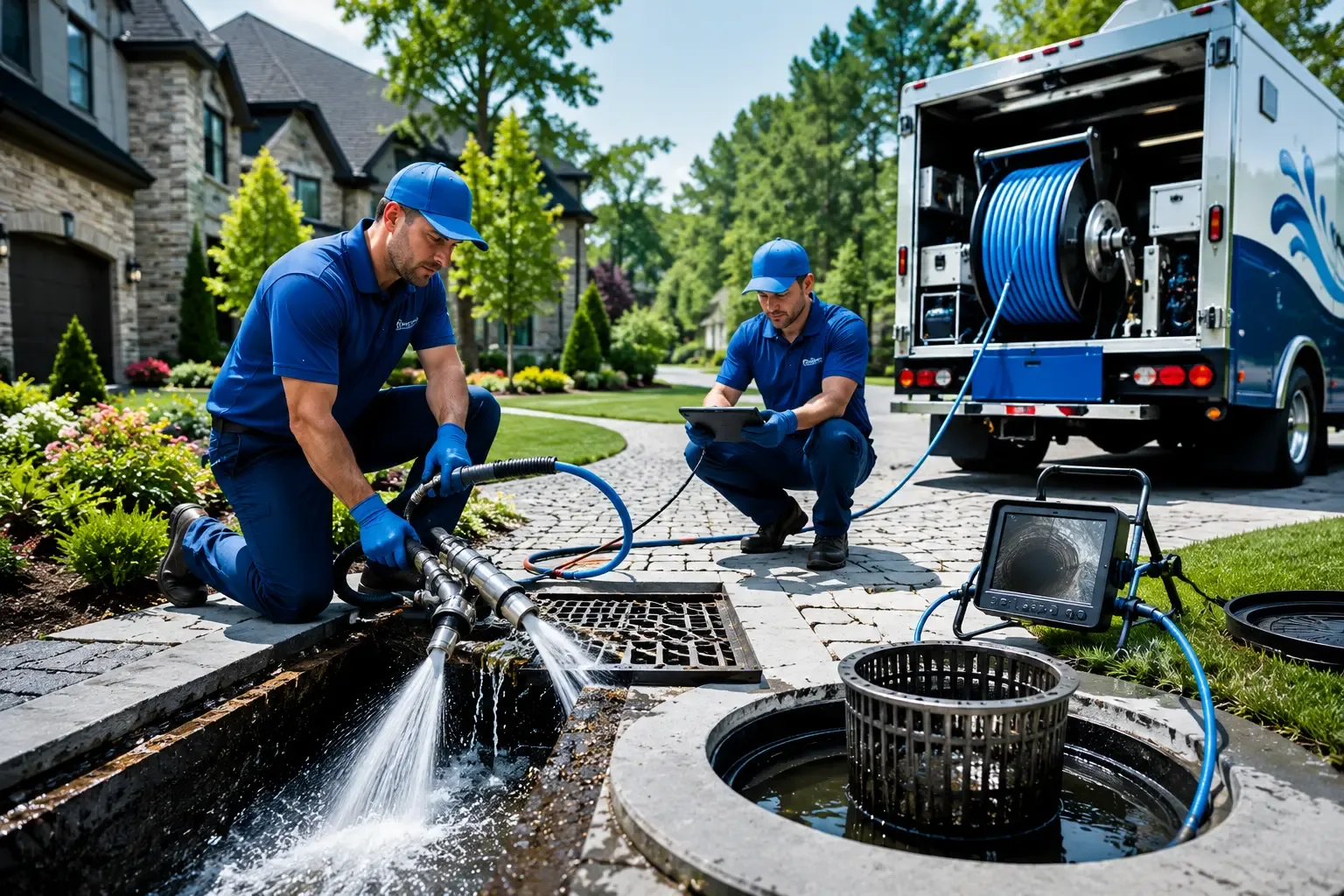 Local outdoor drain cleaning professionals in Morganton, NC